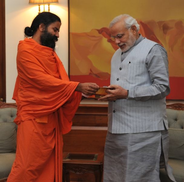 Baba_Ramdev_meets_PM_Modi