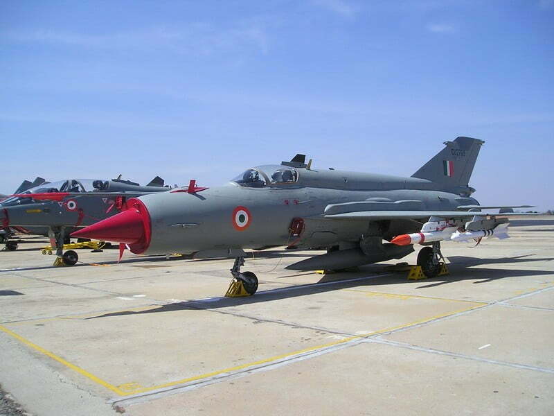 MiG-21 combat aircraft