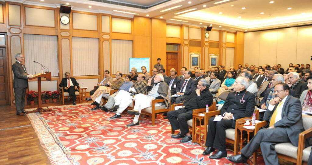 Modi with Group of Secretaries