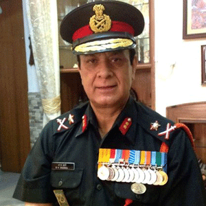 Maj. Gen. BK Sharma AVSM, SM**