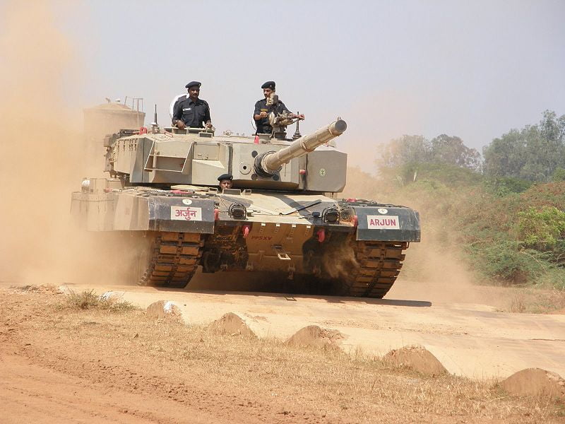 MBT Arjun tank