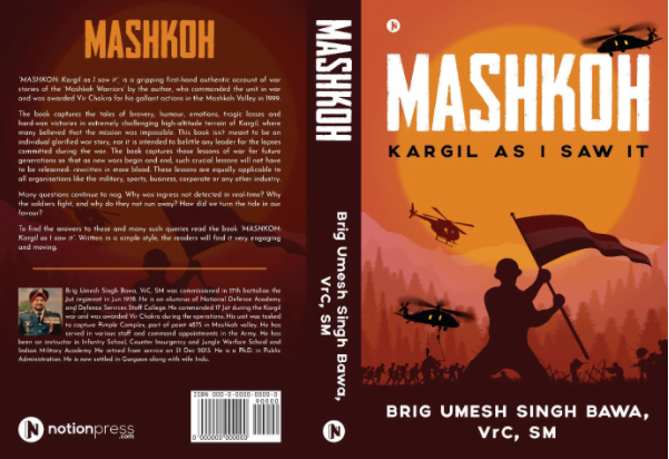 Book Cover Mashkoh - Kargil as I saw it