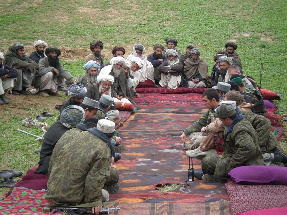 Afghanistan meeting in progress