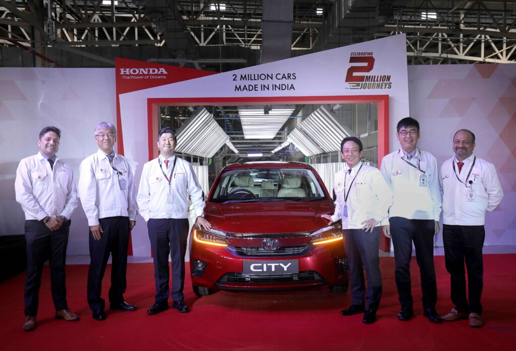 Honda Cars rolls out 2 million cars in India