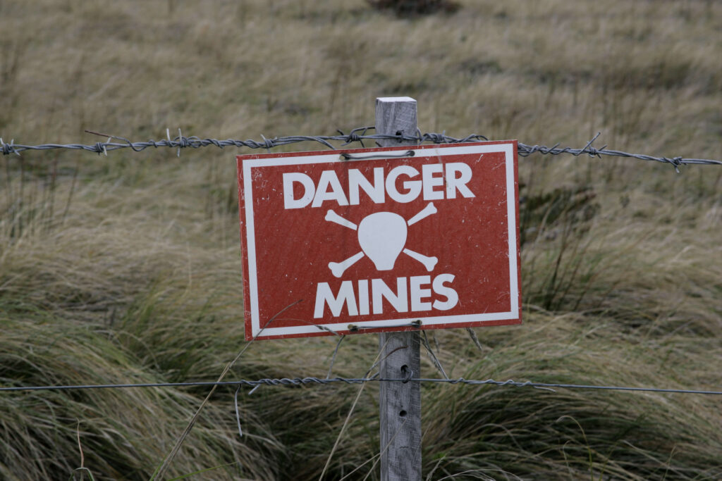Landmines are killers