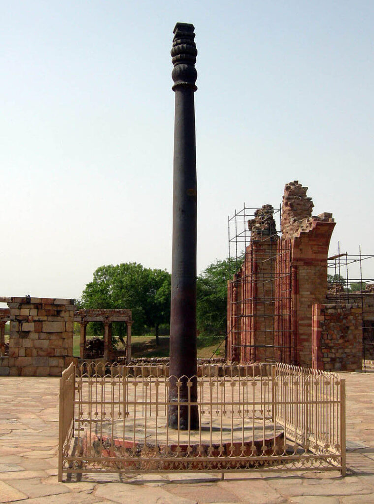 Isn’t it strange that the Iron Pillar of Delhi at Mehrauli didn't rust or corrode despite being continuously exposed to heat, rain, humidity, air, and dust for nearly 1,600 years?