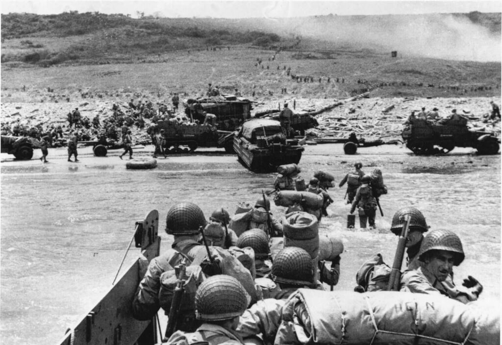 Battle of Normandy -- the largest amphibious invasion in history