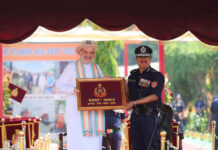 Home Minister presents President’s Colour to NDRF for establishing India as global leader in disaster management