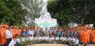 World Environment Day-2026: Tree plantation drive at the NDRF 8th Battalion premises in Ghaziabad